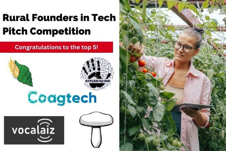 Congratulations to the finalists of the Rural Founders in Tech Pitch Competition